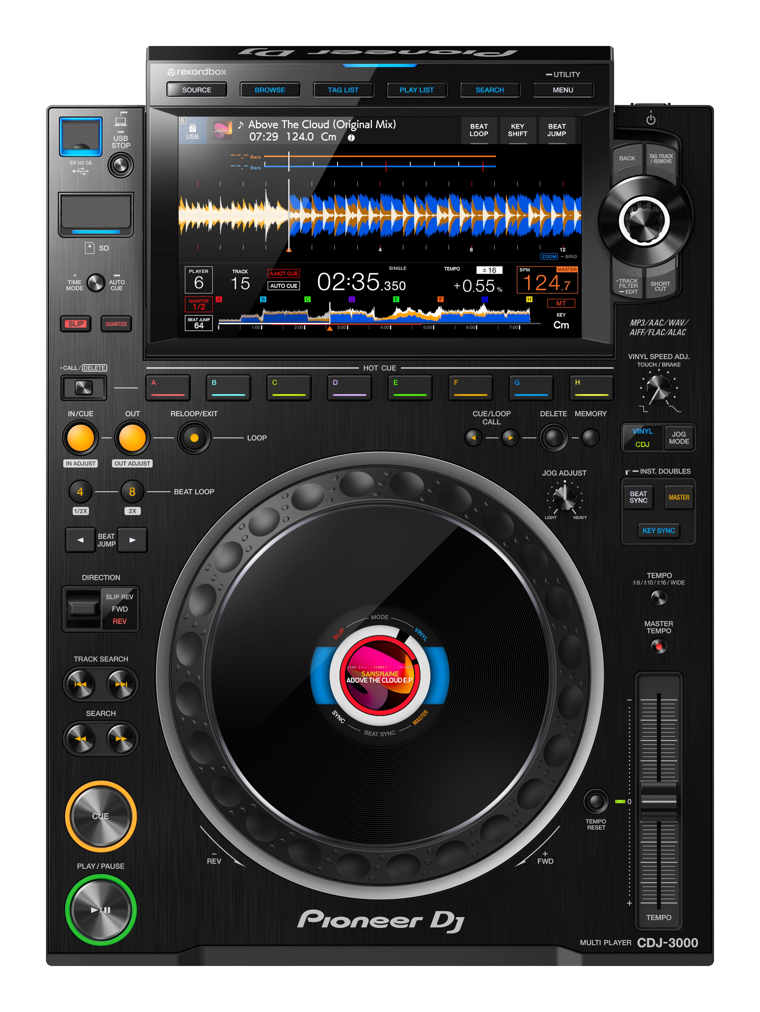 Pioneer CDJ-3000 para rider técnico de ADEUR